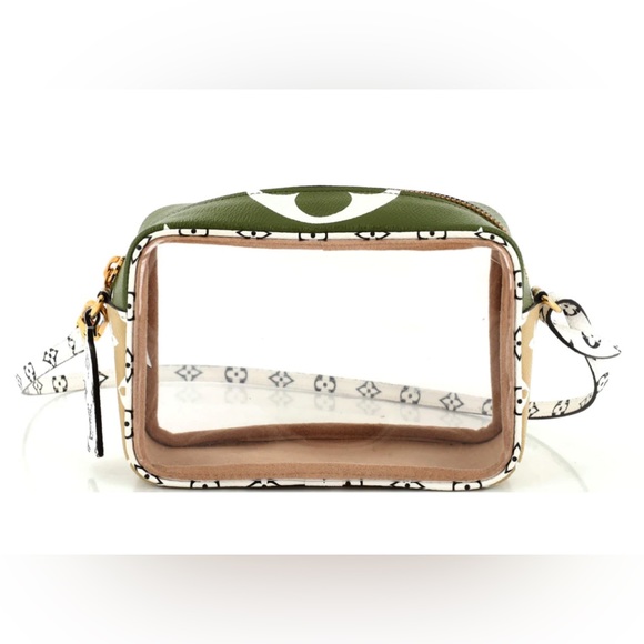 Louis Vuitton Beach Pouch Limited Edition Colored Monogramed Giant Clear - Picture 2 of 6